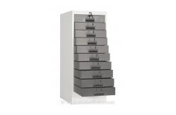 China Waterproof 938mm High Steel Map Drawer Filing Cabinet supplier
