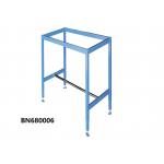 Heavy Duty Height Adjustable Production Workbench Blue Color 72” Wide and 30” Deep for sale