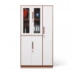 Glass Door Epoxy Powder Coated Steel Wardrobe Locker for sale