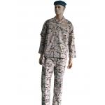 Tactical ACU Camouflage Field Training Uniform Set Twill and Rip Stop Fabric Cotton Polyester Material for sale