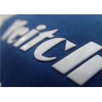 0.6mm Thickness Good Hand Feel Silicon Heat Transfer Labels Shinny White Surface