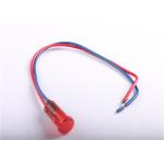 Plastic Small Indicator Lights , Panel Indicators Pilot Lights With Cable for sale
