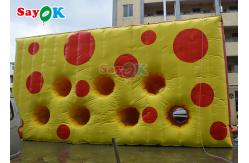 China PVC Tarpaulin Inflatable Sports Games Inflatable Cheese Barriers supplier