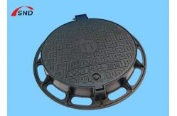 China Russian Standard Round Cast Iron Manhole Cover Pressure Grade C250 supplier