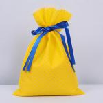 Lightweight Non-Woven Drawstring Bag with Customizable Sizes 5.25x3x8.5 and 5x3.75x8 for Shopping and Gift Packaging for sale