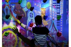 China Entertainment Interactive Projector Games Children Indside Wall Projector System supplier