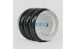 China Air Rubber Bellow Contitech FT 412-32 DS Triple Convoluted Air Spring supplier