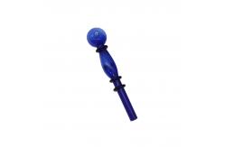 China Borosilicate Alien Shaped Colored Glass Hookah Pipe supplier