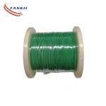 IEC Standard Color Coding Green And White K Type  Thermocouple Cable With FEP Insulation 0.5mm Single Conductor for sale