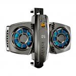 K4 Mobile Phone Radiator Semiconductor Temperature Display Dual Cooling Fans for sale