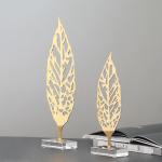Home Stainless Steel Gold Leaf Sculpture Arts And Crafts for sale
