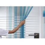 Aluminum Alloy Chain Link Decoration Wire Mesh Screen Curtain Blue Color for sale
