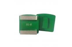 China Double Bar Segments  Redi Lock Diamond Grinding Shoes for Husqvarna supplier