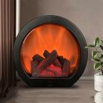 Fireplace Power Decoration LED Flame Lights Firewood Simulation Desktop for sale