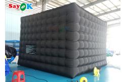 China Marquee Party Camping Inflatable LED Tent With Air Blower supplier