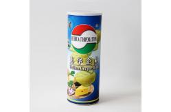 China Peel Off Foil Sealed Embossing Paper Composite Cans For Chips , Snack Foods supplier