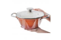 China Enamel Light Cast Iron Dutch Oven supplier
