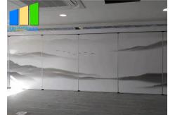 China Temporary Soundproof Operable Divider Aluminum Profile Sliding Folding Partition supplier