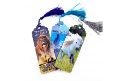 China Puppies And Kittens bookmark for reader 3D Lenticular Bookmark Promotions supplier