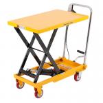 Industrial Warehouse Scissor Lift Trolly 1000kgs Scissor Trolley Lift for sale