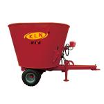 Animal Cow Cattle Goat Sheep 4M3 TMR Mixer Machine Turkey Small Stationary for sale
