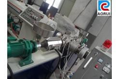 China PP / PE Sprial Pipe Plastic Extrusion Equipment For Sewage Treatment supplier