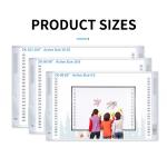 All In One Smart Interactive Whiteboard Multi Point Ultra Slim Frame For Classroom for sale