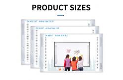China Multifunctional All In One Infrared Interactive Whiteboard With Central Control Microphone Audio supplier