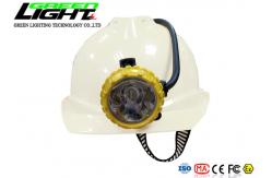 China 1.7W 221LUM 15000lux Rechargeable Mining Cap Lamps supplier