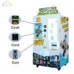 27-Inch/32-Inch Wave Crystal Display Touch Screen Mobile Payment Vending Machine for Printing Mobile Phone Cases Anywhere for sale