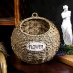 OEM Rabbit Ears Wall Hanging Flower Basket American Style for sale