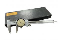 China 0-150mm Metal Casing Dial Caliper with 0.02mm Graduation Measuring Device supplier