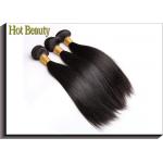 100% Virgin Human Hair Extensions In Natural Color 1b# No Synthetic for sale