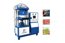 China Hydraulic Rubber Mold Vacuum Vulcanizing Press Machine Semi Automatic supplier