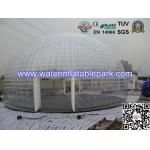 Event  Transparent Bubble Tent For Bar , Inflatable Large Dome Tent