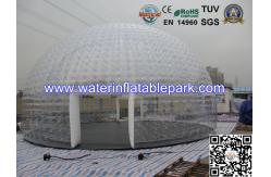 China Event  Transparent Bubble Tent For Bar , Inflatable Large Dome Tent supplier