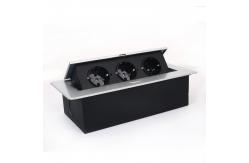 China Multifunctional Pop Up Electrical Outlet 266*118mm For Conference Table supplier