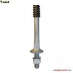 Long Shark / Short Shark Forged steel Crossarm Insulator Pin with Nylon thread For line hardeare for sale