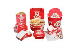 China Custom Recyclable Burger Box The Eco-Friendly Choice for Fast Food Packaging supplier