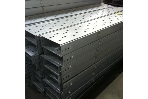 Durable Large Span Metallic Perforated Cable Tray High  Rigidity