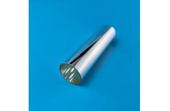 China 20-25mm Diameter Silver Plated Quartz Glass Tube for Laser Reflection supplier