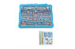 China Kids Ocean Of Joy Magnetic Pen Maze Labyrinth Ball Game With Drawing Board supplier