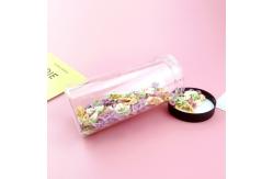 China 20 OZ  600ml FDA Clear Empty Plastic Food Storage Jars With Lids supplier