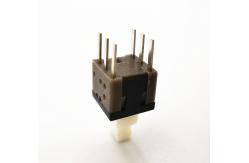 China 5.8x5.8 SMD 6P DIP Self Locking On Off Key Switch supplier