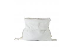 China Logo Printing Sublimation Canvas Bags Storage Sublimation Drawstring Bag Dustproof supplier