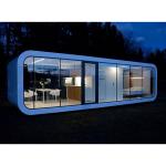 20FT Prefabricated Apple Cabin House with Modern Style Perfect for Comfortable Living in Harmony with Nature for sale