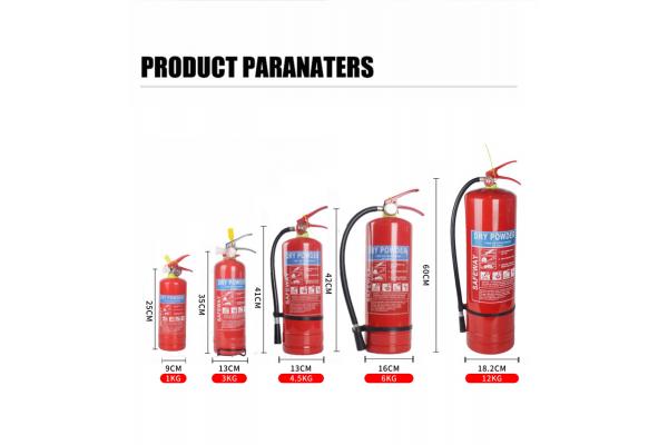 8kg Multi Purpose Fire Extinguisher 0.7KG Cylinder Portable Fire Fighting System