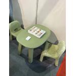 Roto Molded Furniture Plastic Learning Table And Chair Support Blasting Polishing Customized for sale