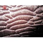 Brushed Embossed Plush Toy Fabric 100% Polyester PV Plush Shrink - Resistant