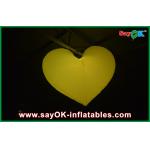 Indoor Wedding Inflatable Lighting Decoration Led Inflatable Heart for sale